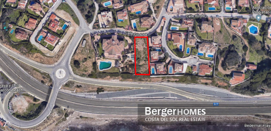 EL FARO – 1.222 m2 Frontline Plot Next to the Sea