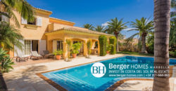 East Marbella – Luxurious Second line Beach Detached Villa with Guest House in the Prestigious Urbanization of Marbesa