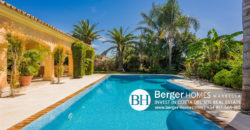 East Marbella – Luxurious Second line Beach Detached Villa with Guest House in the Prestigious Urbanization of Marbesa