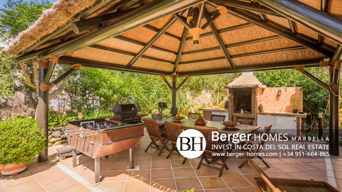 East Marbella Luxurious Second Line Beach Detached Villa With Guest House In The Prestigious Urbanization Of Marbesa Berger Homes Marbella Costa Del Sol Real Estate Spain