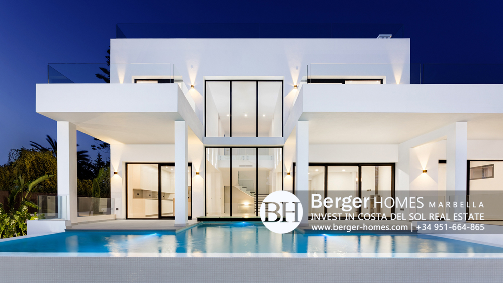 East Marbella – Fabulously Built Modern Villa for sale at Marbesa Beach