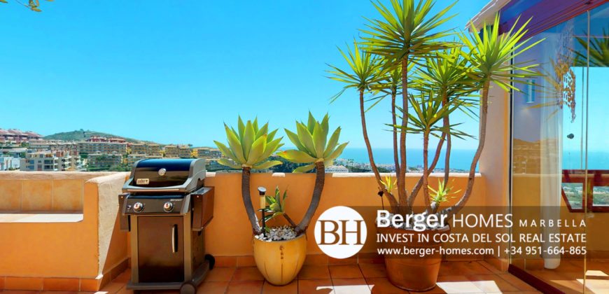 Calahonda – Fantastic 3 bedroom Duplex Penthouse for Sale, Amazing Panoramic Views!