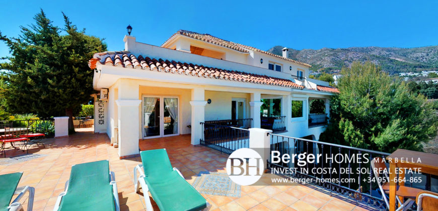 Mijas Pueblo – 8 Bedroom Villa for sale – Fantastic Panoramic Views