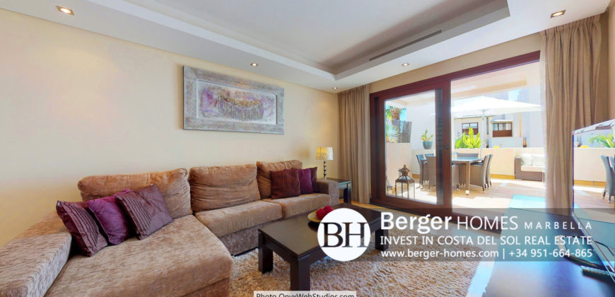 Estepona Center – Fantastic Luxurious 2 Bedroom Beachside Duplex Apartment for Sale