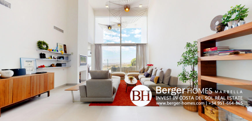 El Higueron – Beautiful Modern Villa in The Prestigious Reserva del Higueron Benalmadena Surrounded by the Panoramic view of the Mijas Mountains and the Mediterranean Sea