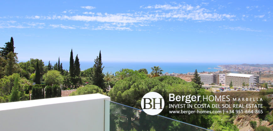 El Higueron – Beautiful Modern Villa in The Prestigious Reserva del Higueron Benalmadena Surrounded by the Panoramic view of the Mijas Mountains and the Mediterranean Sea