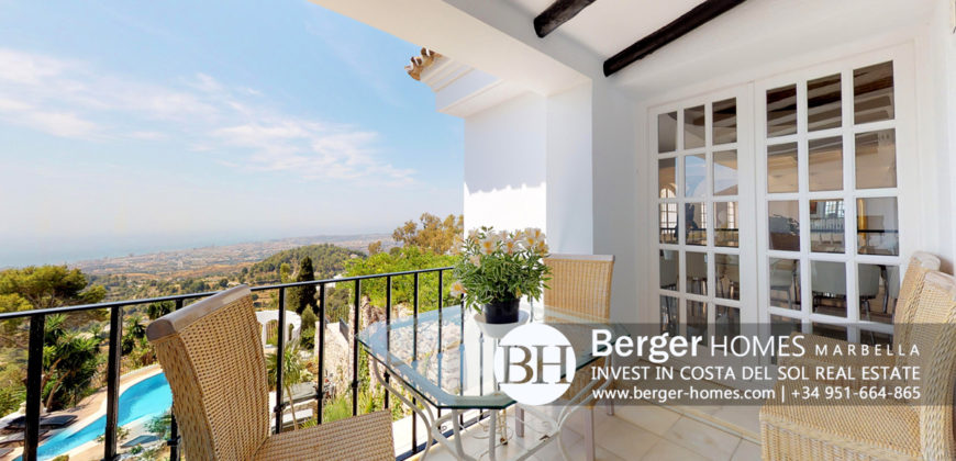 Mijas – Royal Villa for Sale with Panoramic Sea Views of the Mediterranian Sea