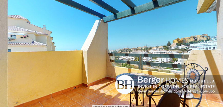Estepona  – A Joyfull 3 bedroom duplex penthouse for Sale at Selwo, that could be your Happy Home :-)