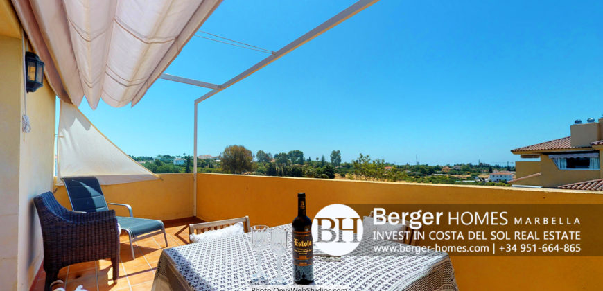 Estepona  – A Joyfull 3 bedroom duplex penthouse for Sale at Selwo, that could be your Happy Home :-)