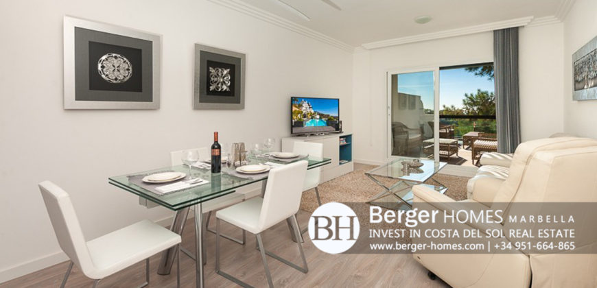 Benahavís – Beautifully presented ground floor apartment for sale. Situated in a very prestigious urbanization nestled up in the hills of Benahavís Benahavís