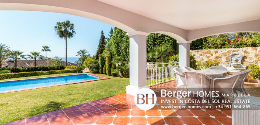 Marbella – Classic-Romantic Style Villa for Sale in the Most Exclusive Urbanisation of Marbella