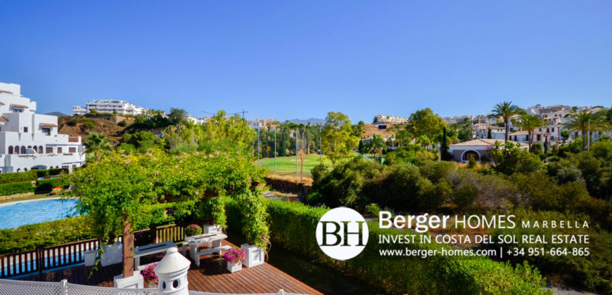 Estepona – Huge 3 bedroom Apartment with Penthouse size Sunny Terrace near the Golf Courses