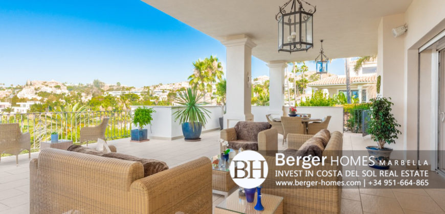 Nueva Andalucia – Superb 4 Bed Family Villa with Magnificent Panoramic Views