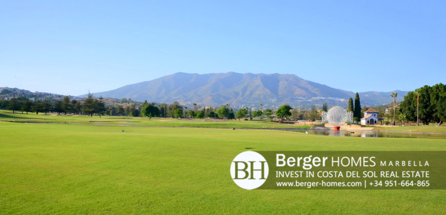 Mijas Golf – 2 Bedroom Townhouse in unique Andalusian Style Development with Majical Views