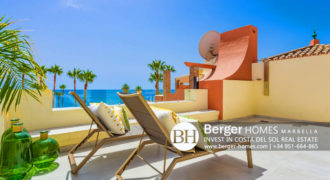 New Golden Mile – Majical Front Line Beach luxury Townhouse for Sale with Amazing Terrace and Panoramic Sea Views