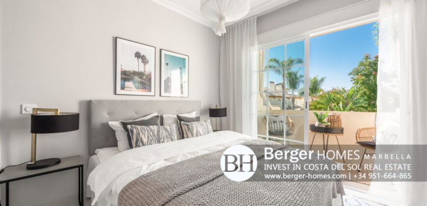 Puerto Banús – Fully Renovated 4 Bedroom Townhouse for Sale