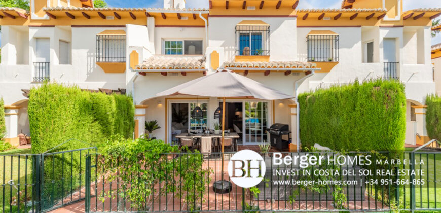 Puerto Banús – Fully Renovated 4 Bedroom Townhouse for Sale