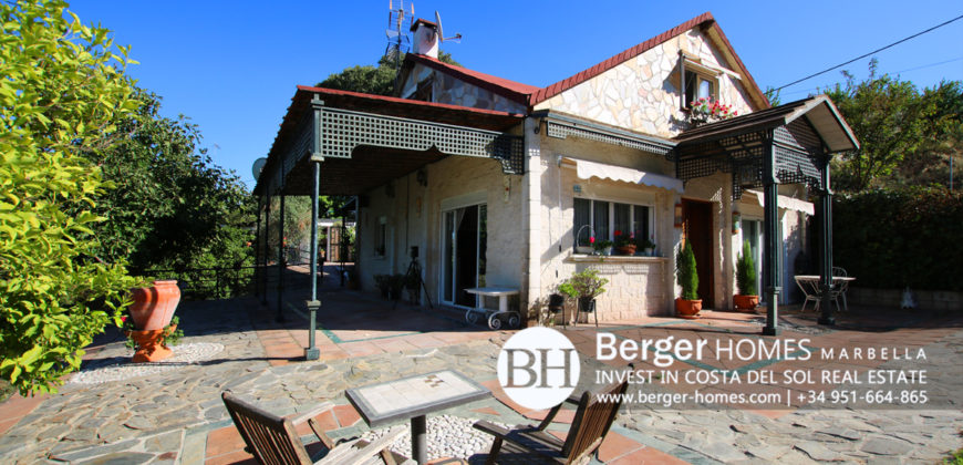 Coín – Charming 3 Bedroom Detached Villa for Sale with over 4000 plot and panoramic views