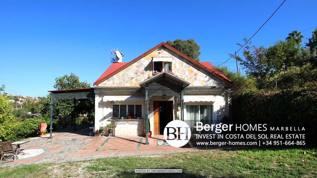 Coín – Charming 3 Bedroom Detached Villa for Sale with over 4000 plot and panoramic views