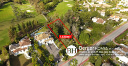 1638m2 – Front line Golf Plot for Sale at Las Brisas Golf Nueava Andalucia Marbella