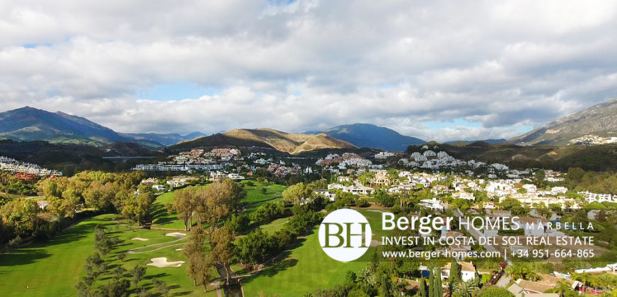 1638m2 – Front line Golf Plot for Sale at Las Brisas Golf Nueava Andalucia Marbella