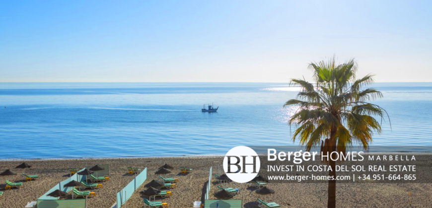 Fuengirola Front-line Beach Apartment for Sale with Stunning Sea views