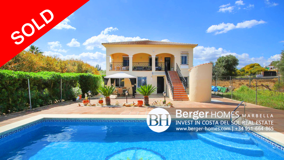 SOLD – Detached Villa for sale in Alhaurín el Grande