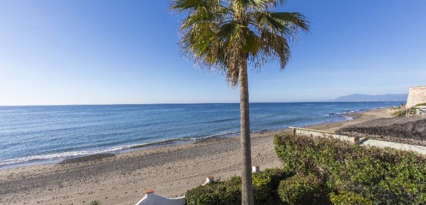 FIRST LINE BEACH VILLA, located within steps from the sandy beaches of Marbesa, Elviria – East Marbella