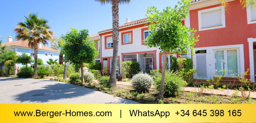 Attractive Modern, Stylish Townhouse for Sale New Golden Mile, Estepona – Cortijo del Mar Resort