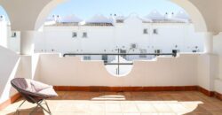 Fully renovated duplex apartment located in 4-star VIME Resort in quiet beach-side residential area of Reserva de Marbella