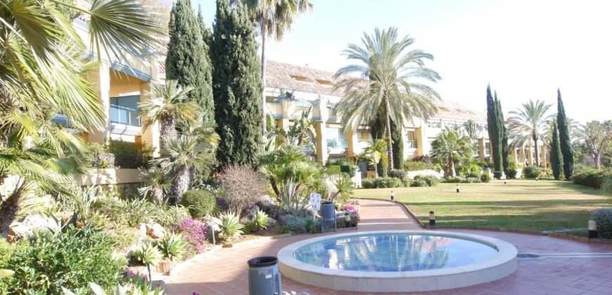 Beautiful 3 bed Beach Apartment for sale in Bahia de Marbella – Ground Floor Apartment