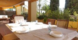 Beautiful 3 bed Beach Apartment for sale in Bahia de Marbella – Ground Floor Apartment