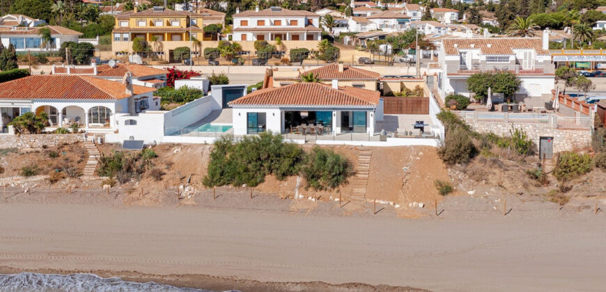 RENOVATED BEACHFRONT VILLA NEAR LA CALA DE MIJAS