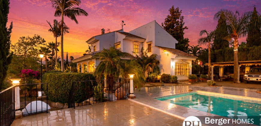 Andalusian Country House for Sale | Costa del Sol Finca | Off-Grid Country Property – Unique Tropical Andalusian style Country Home