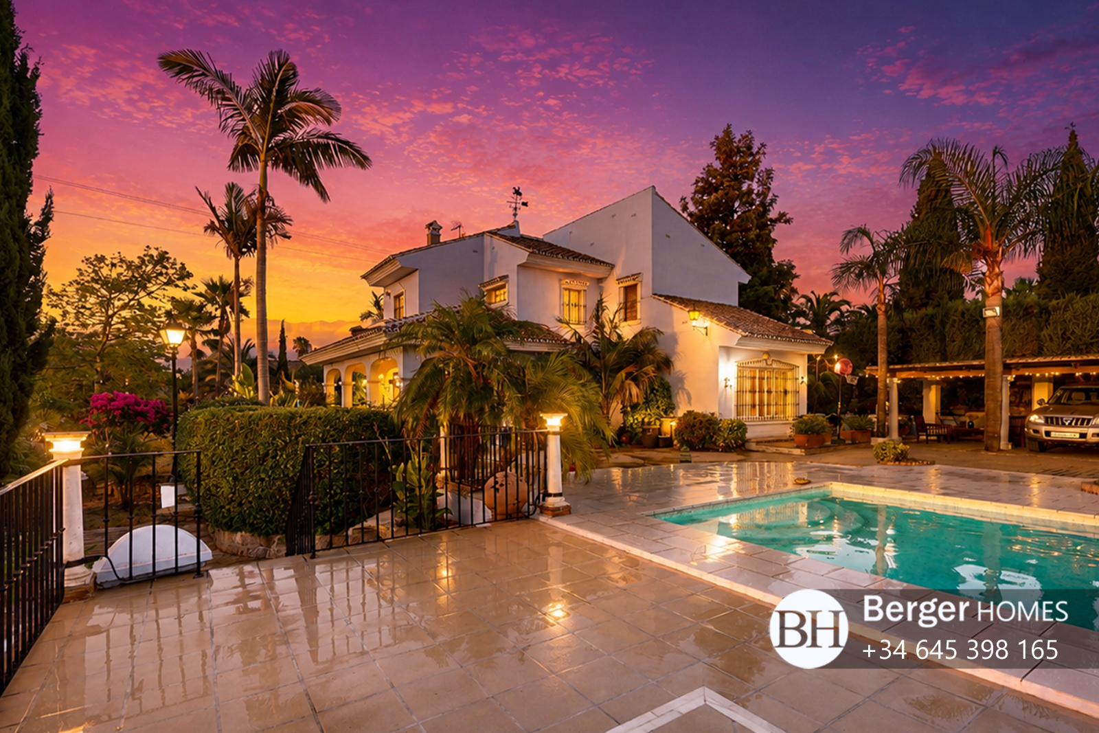 Unique Tropical Andalusian style Country Home Near Cártama & Alhaurín el Grande in the Malaga Province