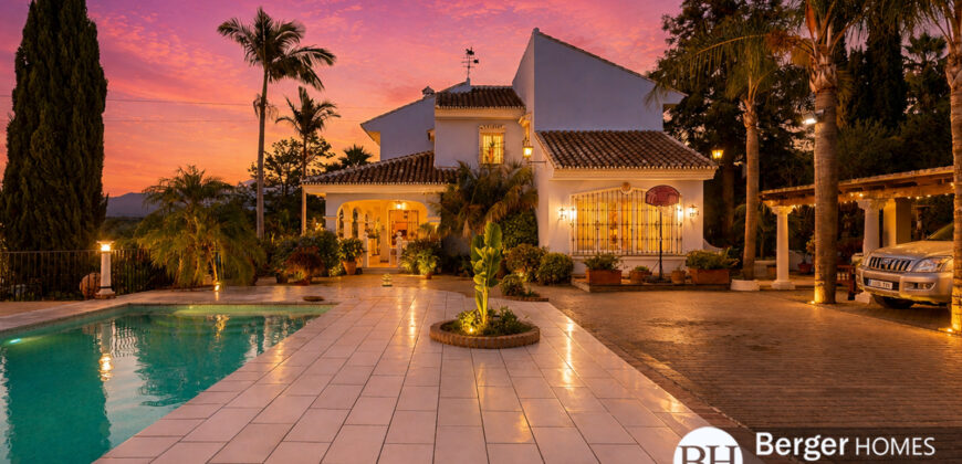 Andalusian Country House for Sale | Costa del Sol Finca | Off-Grid Country Property – Unique Tropical Andalusian style Country Home
