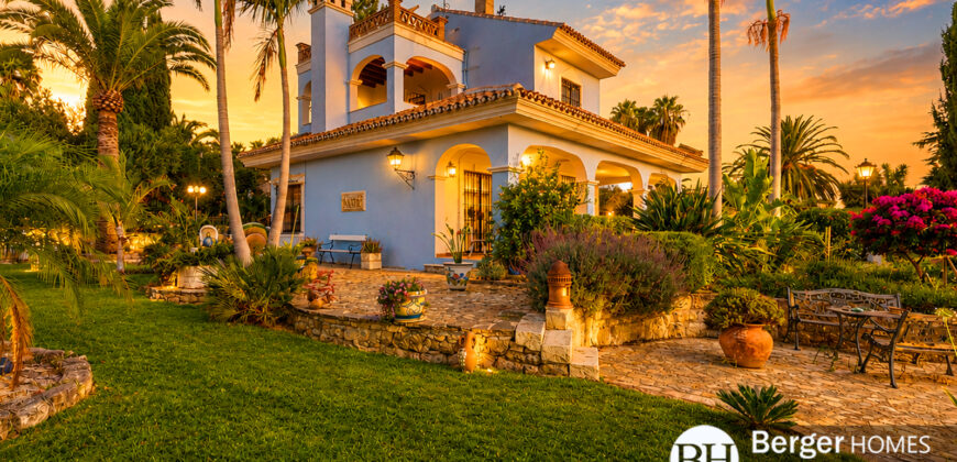 Andalusian Country House for Sale | Costa del Sol Finca | Off-Grid Country Property – Unique Tropical Andalusian style Country Home