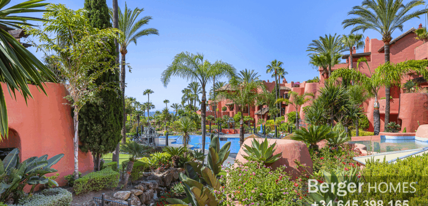Luxury Ground Floor Apartment in Five Star Beach Front Urbanisation Torre Bermeja Estepona – Ref 1802