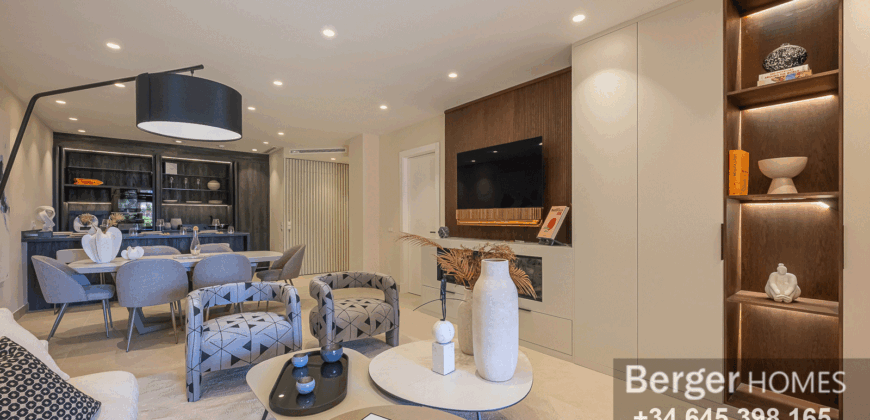 Luxury Ground Floor Apartment in Five Star Beach Front Urbanisation Torre Bermeja Estepona – Ref 1802