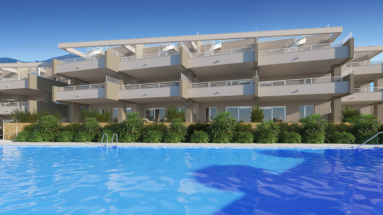SUNNY GOLF, NEW BUILD APARTMENTS FOR SALE AT ESTEPONA GOLF, ESTEPONA, COSTA DEL SOL