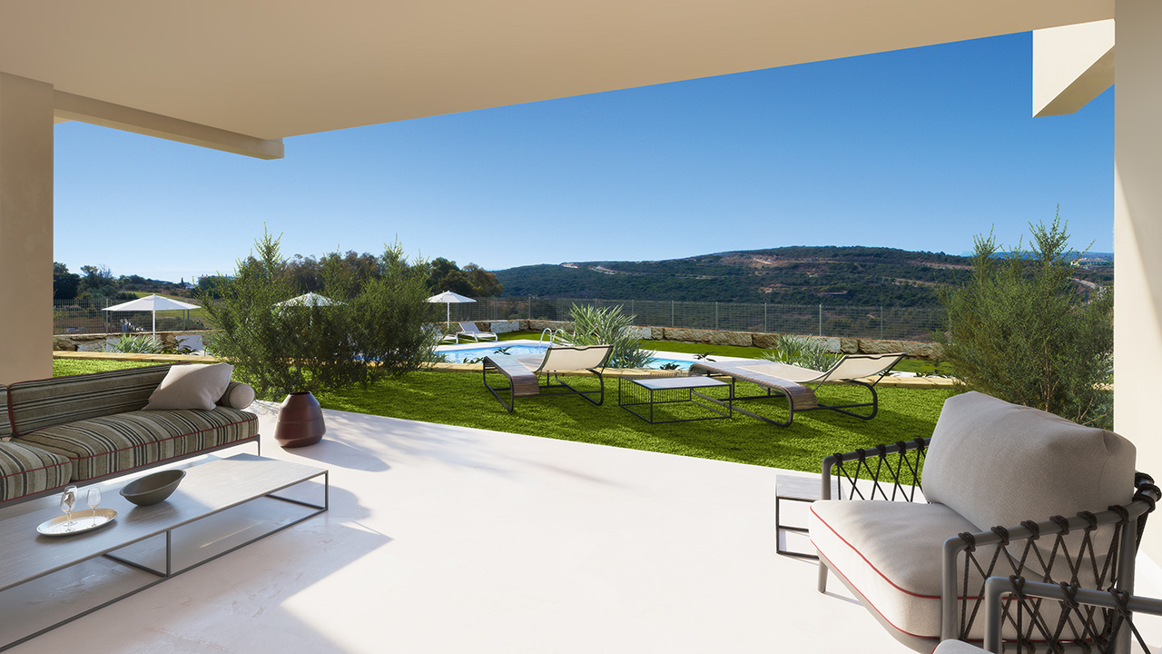 SUNNY GOLF, NEW BUILD APARTMENTS FOR SALE AT ESTEPONA GOLF, ESTEPONA, COSTA DEL SOL