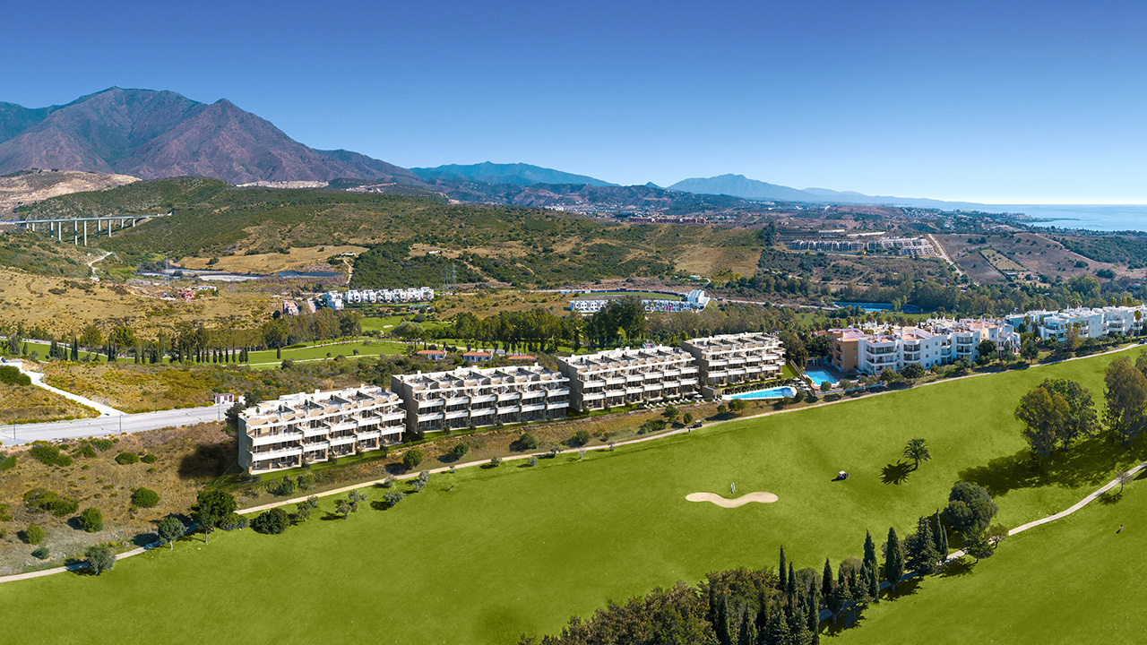 SUNNY GOLF, NEW BUILD APARTMENTS FOR SALE AT ESTEPONA GOLF, ESTEPONA, COSTA DEL SOL