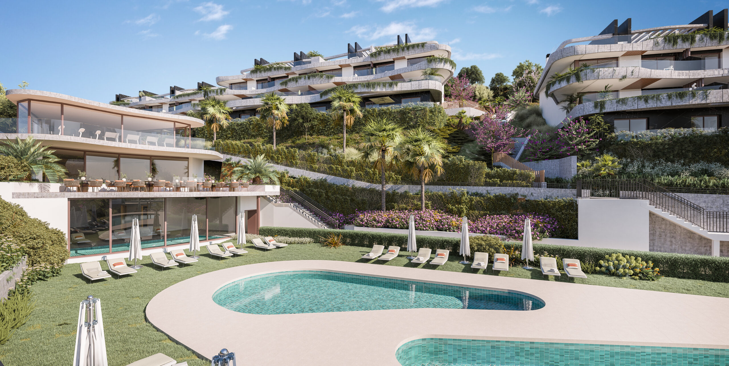 Zew Elviria – 88 Duplex Apartments Located in Elviria Hill, Marbella East