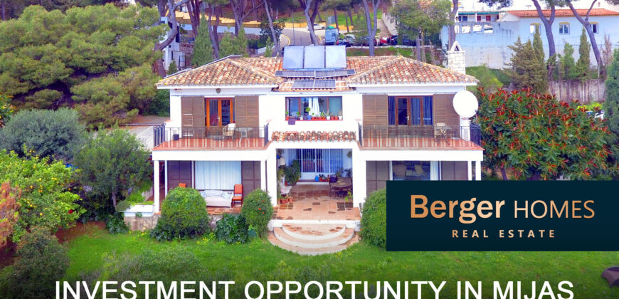 ***Villa Investment opportunity with lot’s of potential in Mijas Pueblo***