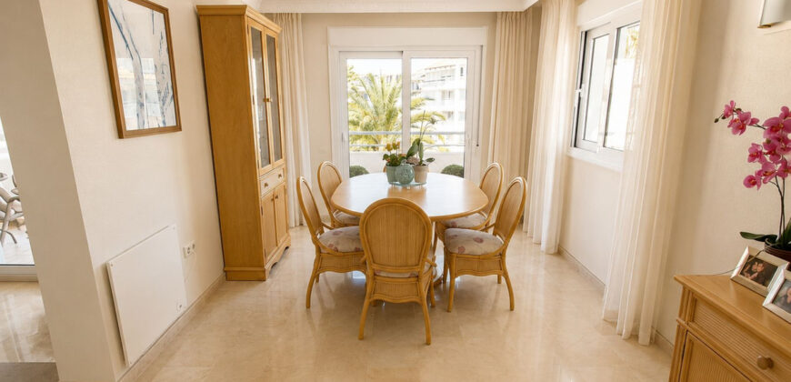 Fantastic opportunity to own a beachfront 3 bedroom penthouse in PLAYA REAL MARBESA, East Marbella