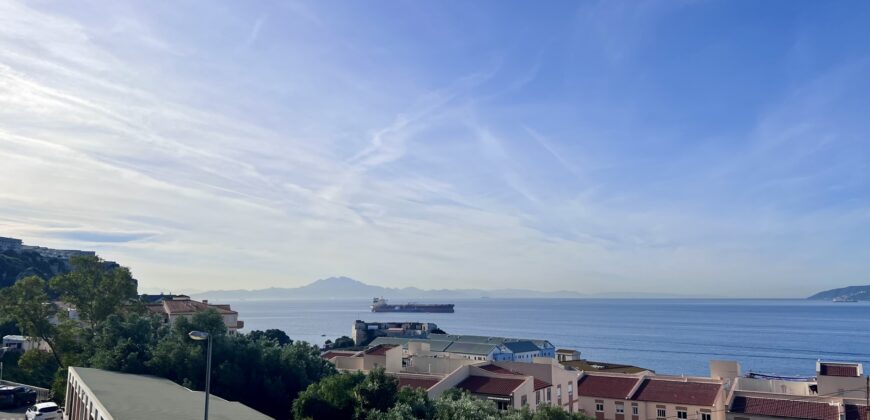 Charming 3-Bedroom Apartment with Stunning Sea Views in Gibraltar South District