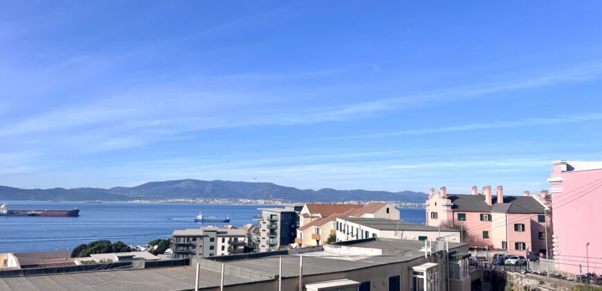 Charming 3-Bedroom Apartment with Stunning Sea Views in Gibraltar South District