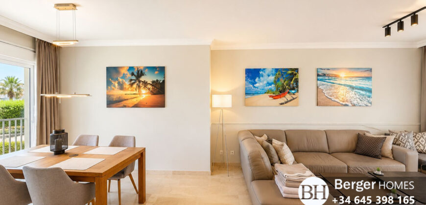 Magnificent 3-bedroom duplex penthouse situated in a prime beachfront Bermuda Beach Estepona