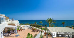 Magnificent 3-bedroom duplex penthouse situated in a prime beachfront Bermuda Beach Estepona
