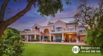 Elegant Luxury Mansion for sale in San Roque Golf Club